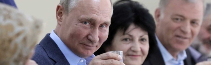 Путін розповів, що росіяни стали менше пити: пропаганда Кремля навпаки повідомила про зростання споживання алкоголю