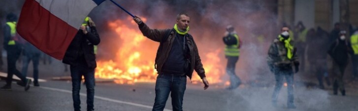 Новые погромы в Париже. Против кого дружат "желтые жилеты"