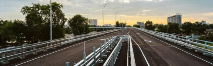 "Работали круглосуточно": ГК "Автострада" открыла развязку на Дарницком мосту в столице