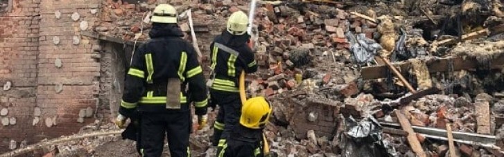 Нічне бомбардування Харкова: Ряд будівель зруйновано, щонайменше 8 загиблих