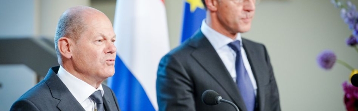 Нидерланды и Германия будут и дальше поддерживать Украину: Рютте договорился с Шольцем
