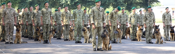 В Параде Независимости впервые примут участие собаки пограничников