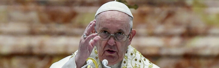 "Шлях самознищення": Папа Римський розповів, чим може закінчиться пандемія