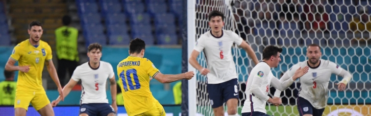 Україна вилетіла з Євро-2020, розгромно програвши у чвертьфіналі збірній Англії (ВІДЕО)