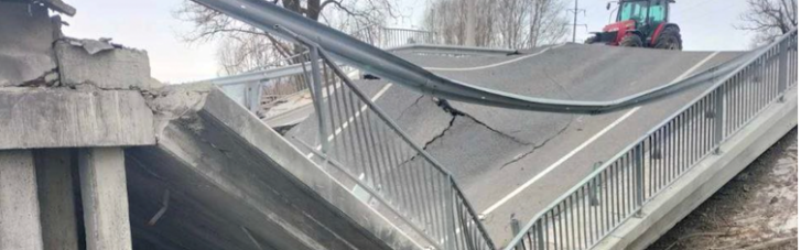 Ворог зруйнував на Чернігівщині 626 км доріг, першою відновлять трасу на Київ