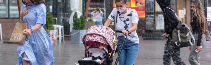 На більшості територій України в пʼятницю очікуються дощі