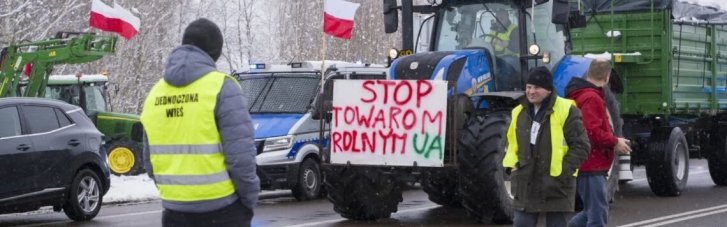Польские фермеры готовят полную блокаду границы с Украиной