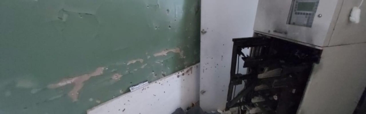 В больнице в Харьковской области ночью взорвали банкомат (ФОТО)