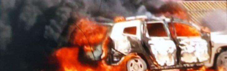 На Херсонщине взорвали авто коллаборанта по прозвищу "Шнырь"