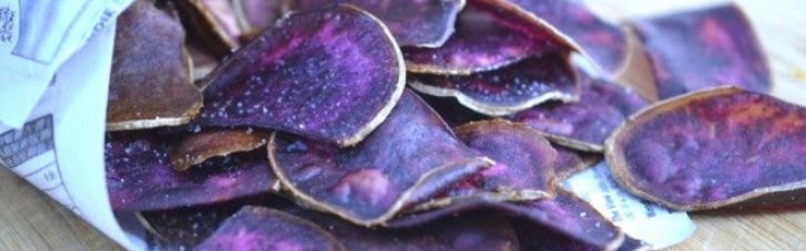 Фіолетові чипси: з картоплі української селекції виготовлятимуть цікавий снек
