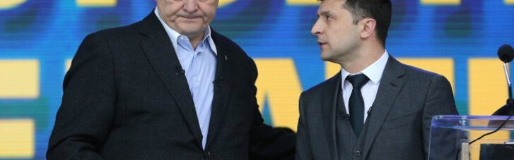 Два монолога. Почему Порошенко не стал давить Зеленского интеллектом