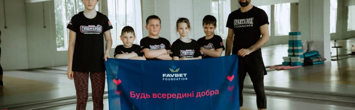 При поддержке Favbet Foundation действует бесплатная секция борьбы для детей в клубе SpartaBox