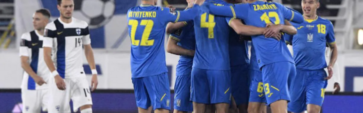 Футбол: сборная Украины выиграла у Финляндии и продолжает бороться за выход на чемпионат мира (ВИДЕО)