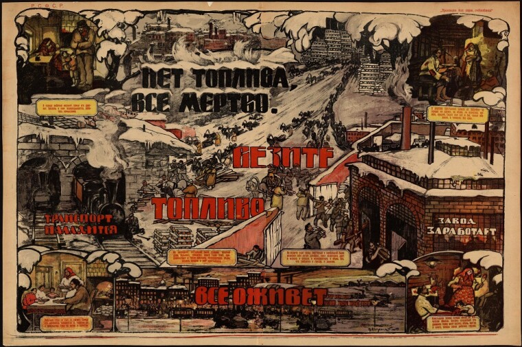Радянський плакат 1920-х років
