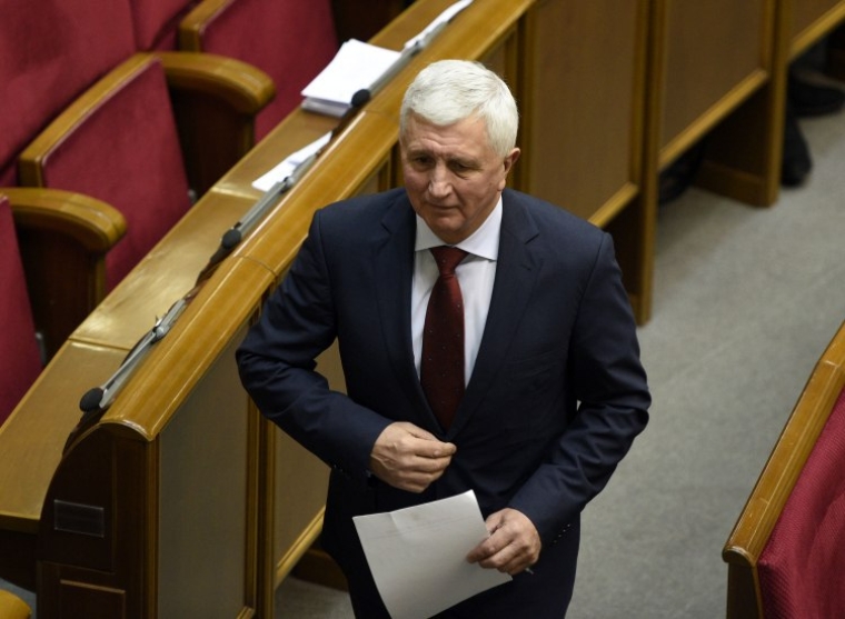 Анатолий Матвиенко во время заседания Верховной Рады Украины