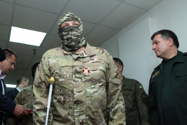 фото командира батальона "Донбасс" Семен Семенченко