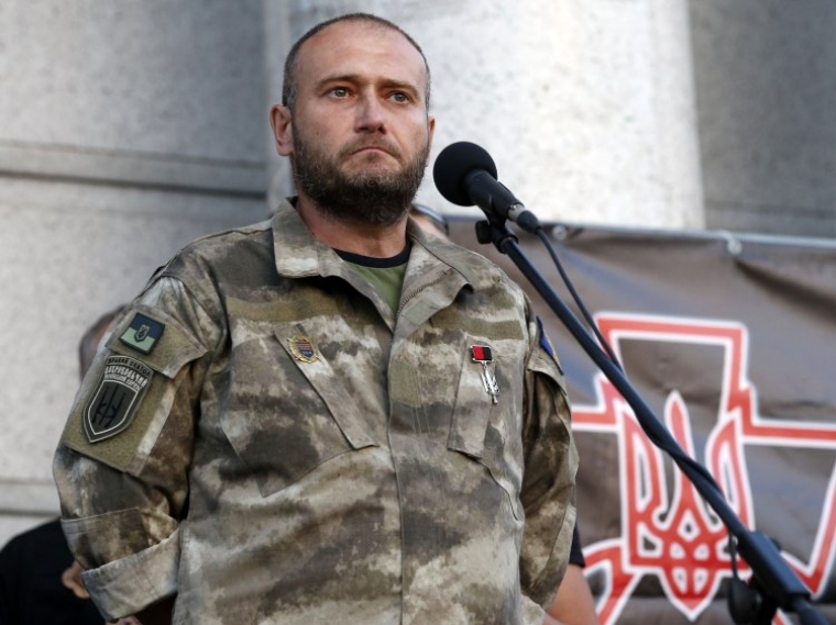 Лидер "Правого сектора", народный депутат Украины Дмитрий Ярош