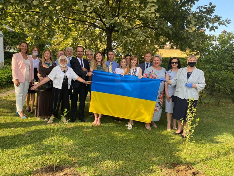 Зустріч з українською діаспорою у посольстві України в Хорватії