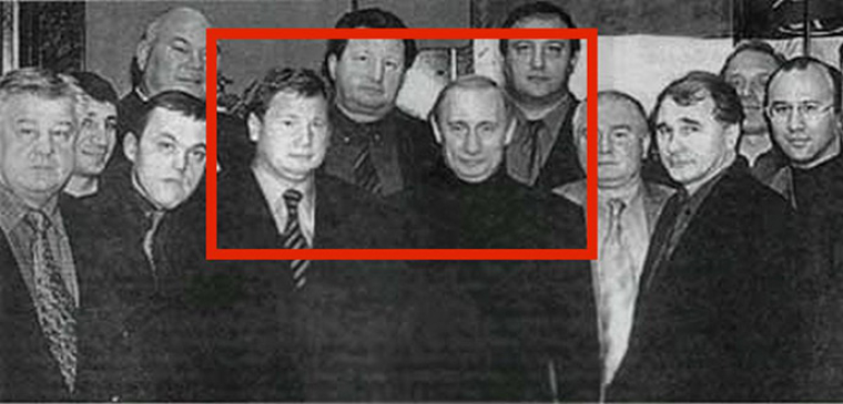Владимир Плотников с Владимиром Путиным