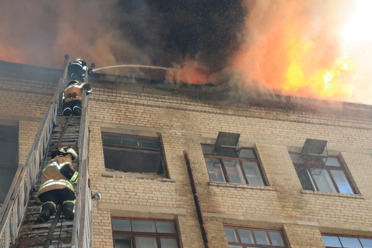 Причина пожежі в Харкові