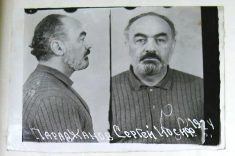 Фото арестованного Сергея Параджанова, 1937 год
