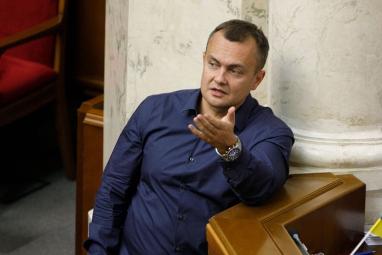 Юрій Арістов в залі Верховної Ради