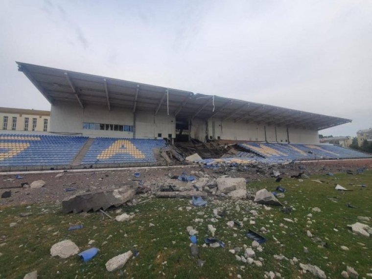 Стадион Металлург в Бахмуте