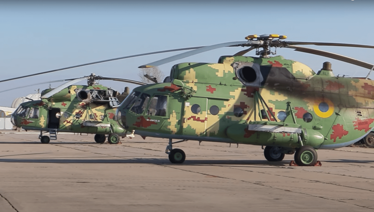 Ми-8МСБ-В 10 морской авиационной бригады / Стоп-кадр телерадиокомпания "Бриз"