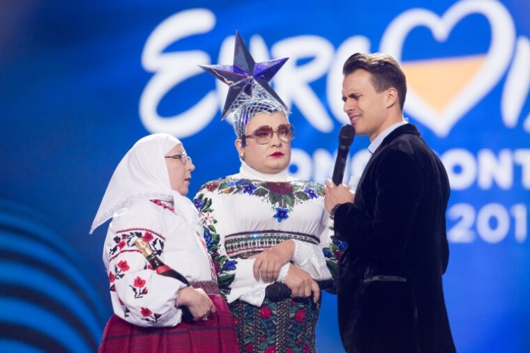 Олександ Скічко на конкурсі евробачення