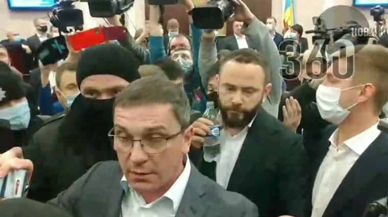 Схватка в зале Киевского областного совета
