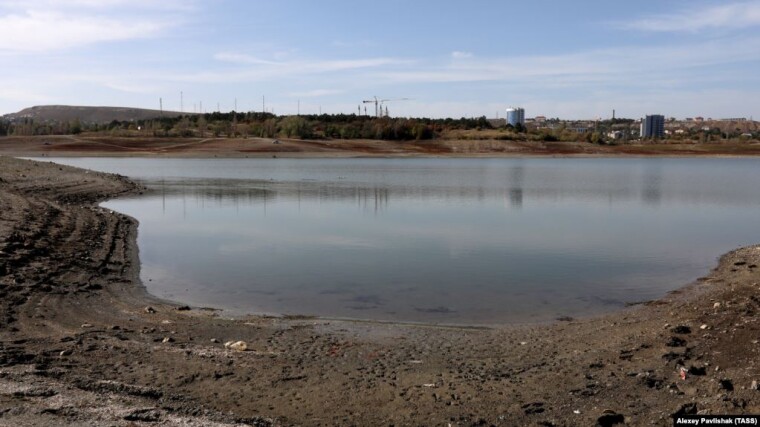 Незважаючи на запроваджені заходи, кількість води у водосховищі Сімферополя продовжує зменшуватися