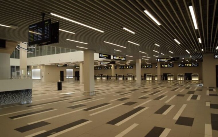Новий термінал Міжнародного аеропорту "Запоріжжя"