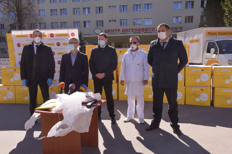 Всего поддержку получили 156 больниц в 6 областях Украины