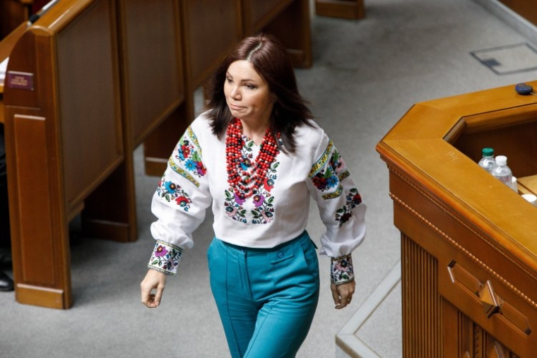 Вікторія Сюмар в залі Верховної Ради