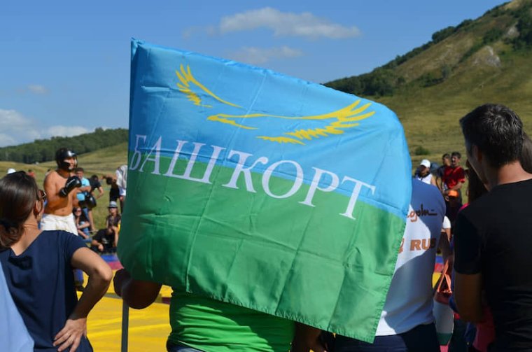 Флаг организации "Башкорт"