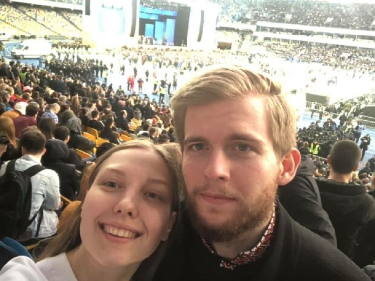 Святослав Юраш з дружиною Софією / Instagram