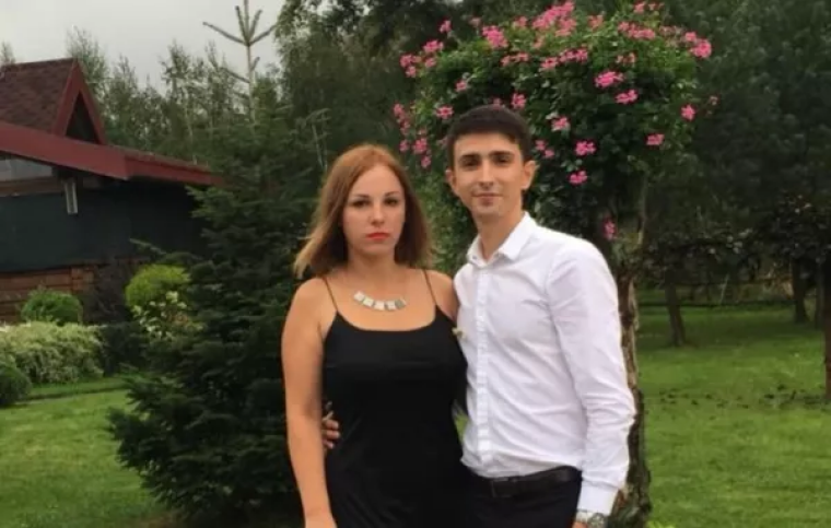 Герман Сметанин с женой Анфисой