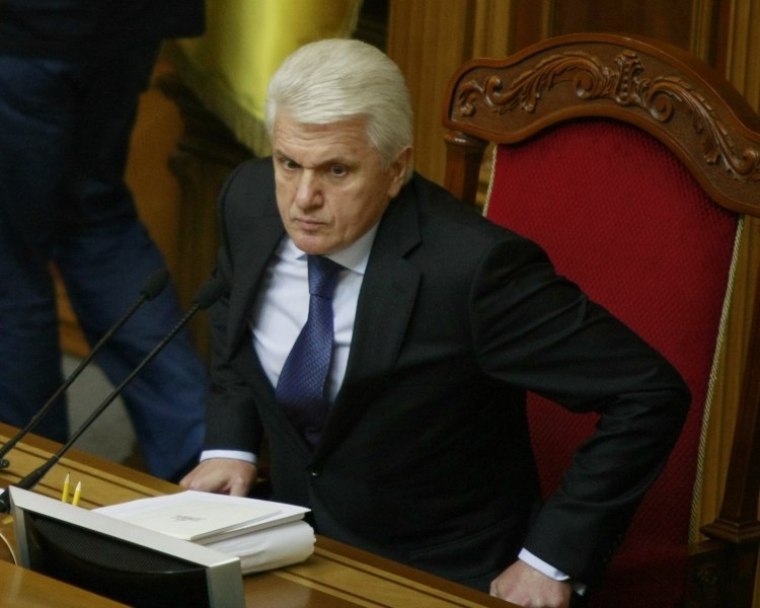Володимир Литвин на засіданні Верховної Ради
