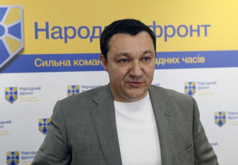 Дмитро Тимчук під час прес-конференції