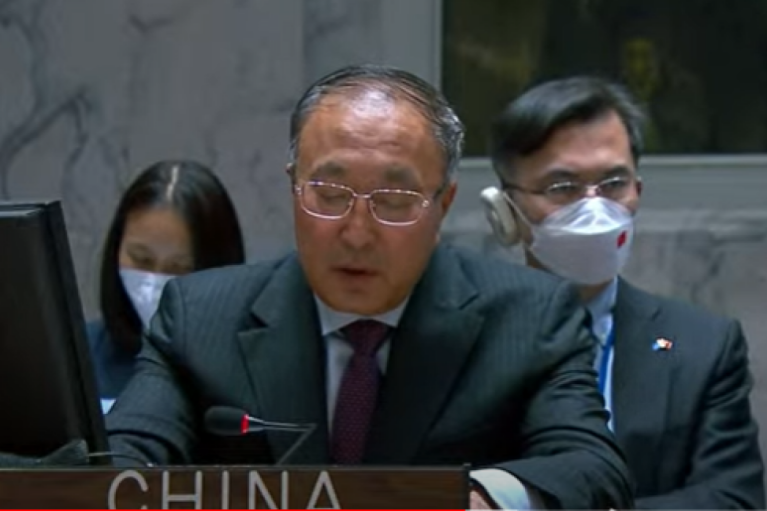 Китай у Радбезі ООН закликав до мирних перемовин України та Росії