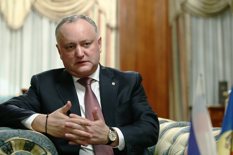 Экс-президента Молдовы Додона подозревают в госизмене, провели обыски, — СМИ
