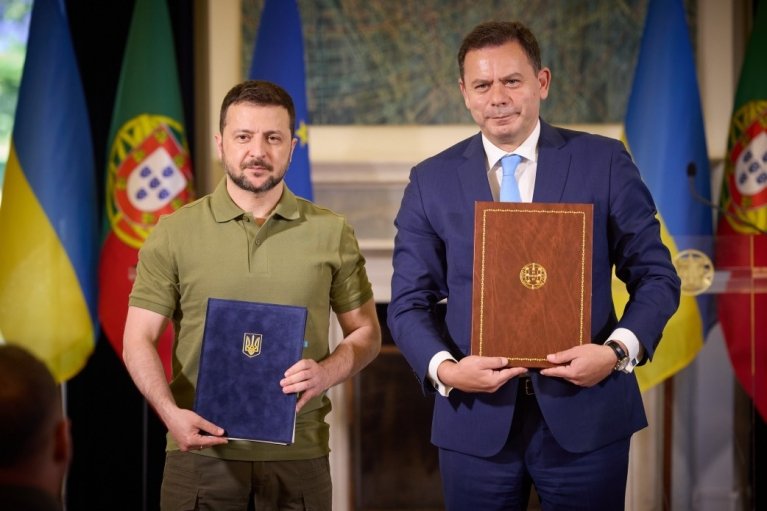 Украина и Португалия заключили соглашение о безопасности