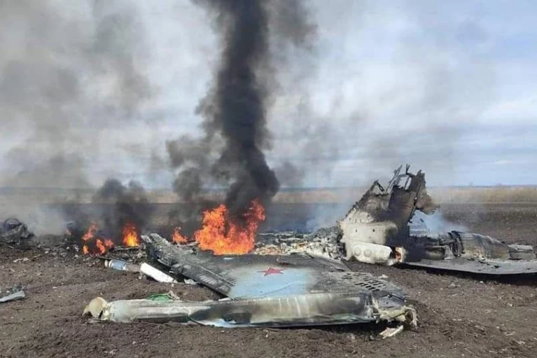 Уничтожение враждебного Су-25: подробности от Воздушных Сил