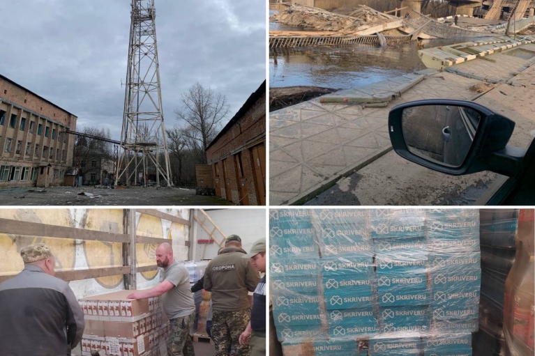 Киев оказал гуманитарную помощь зоне отчуждения: 18 тонн продуктов питания, воду и электрогенераторы, — Кличко