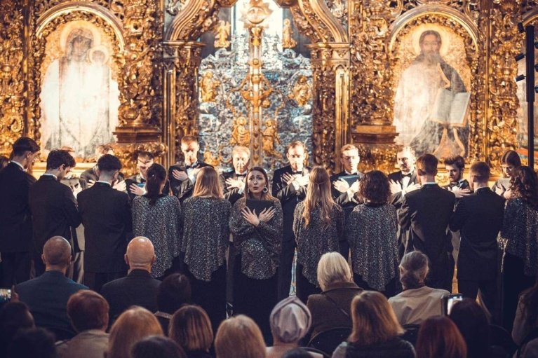 29 мая в Софийском соборе состоится концерт духовной музыки "Псалмы Давида. Музыка Виктории Полевой" в исполнении камерного хора "Киев"