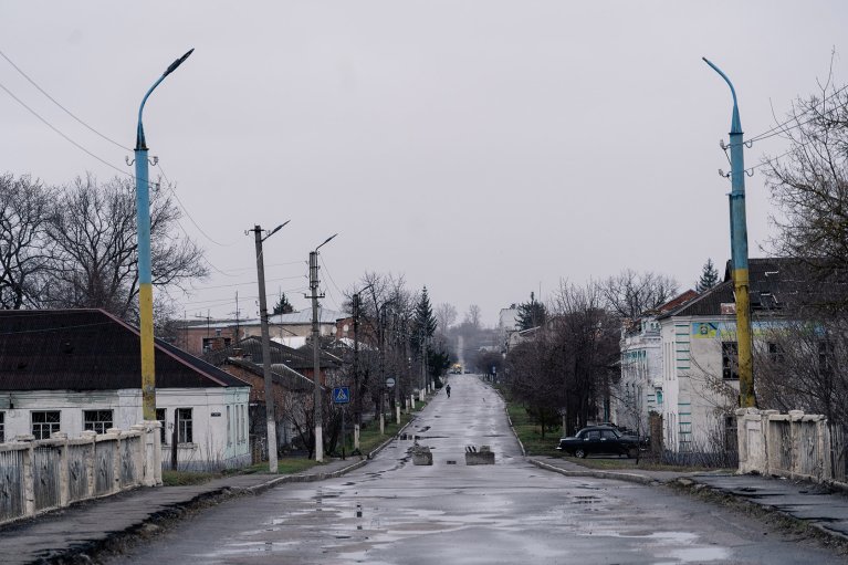 Россияне занимают позиции на улицах Волчанская, полиция