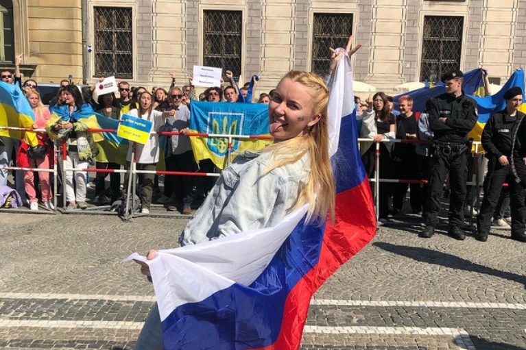 Россиянка в Австрии провоцировала украинок криками о "российском" Херсоне и была наказана (ВИДЕО)