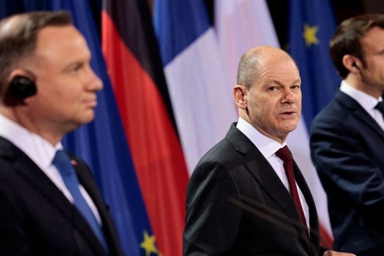 Главы Польши, Франции и Германии встретятся для обсуждения гарантий безопасности для Украины, — Politico