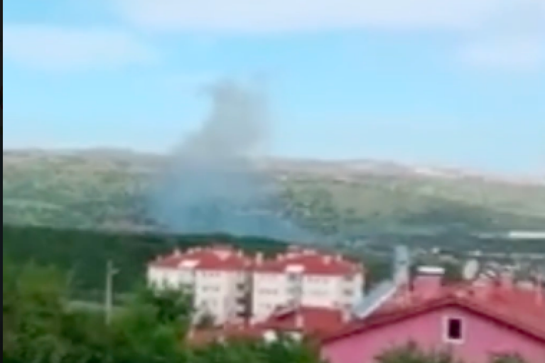 В Анкаре на заводе по производству ракет раздался мощный взрыв (ВИДЕО)