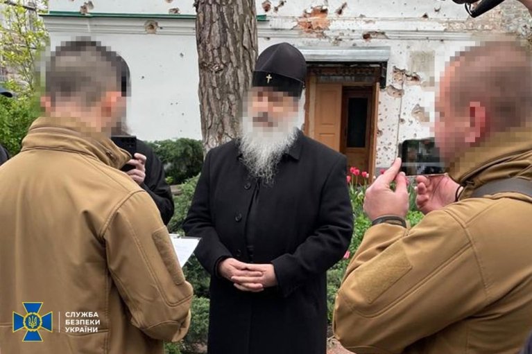СБУ повідомила про підозру митрополиту Арсенію, який здавав позиції ЗСУ